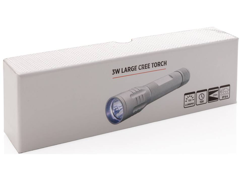 3W large CREE torch 15
