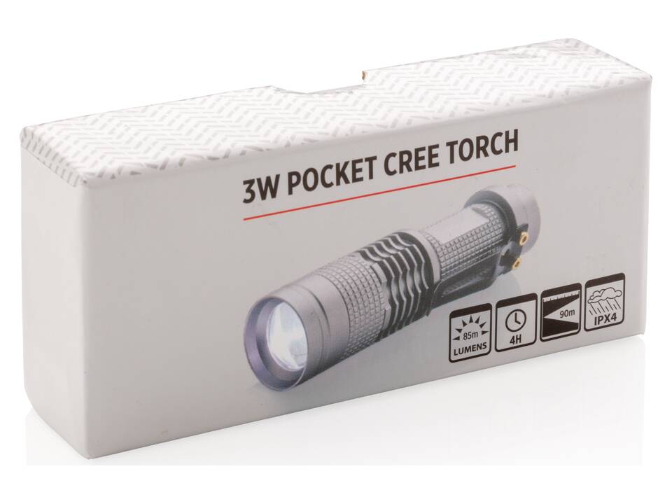 3W pocket CREE torch 20