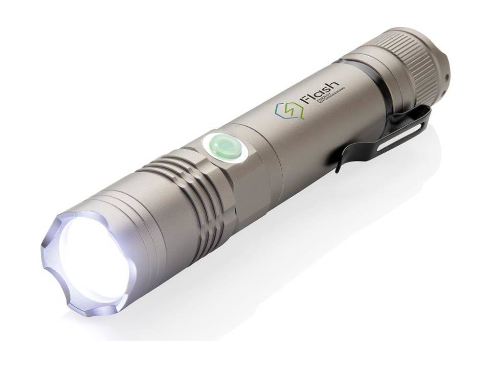 Rechargable 3W flashlight 2