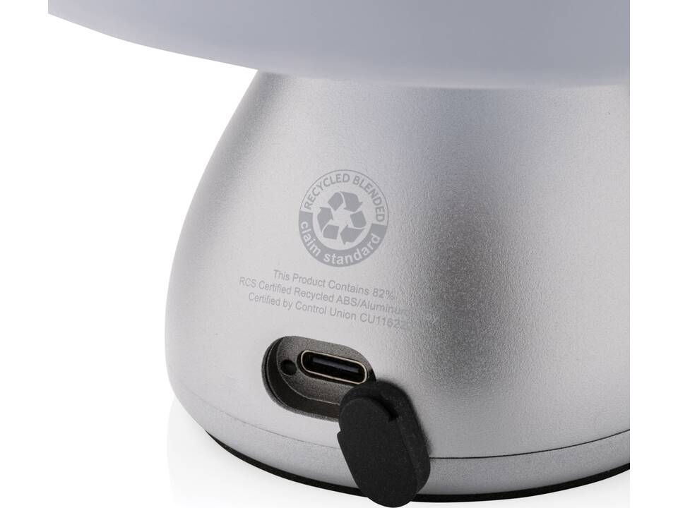 Luming RCS recycled plastic USB re-chargeable table lamp 11