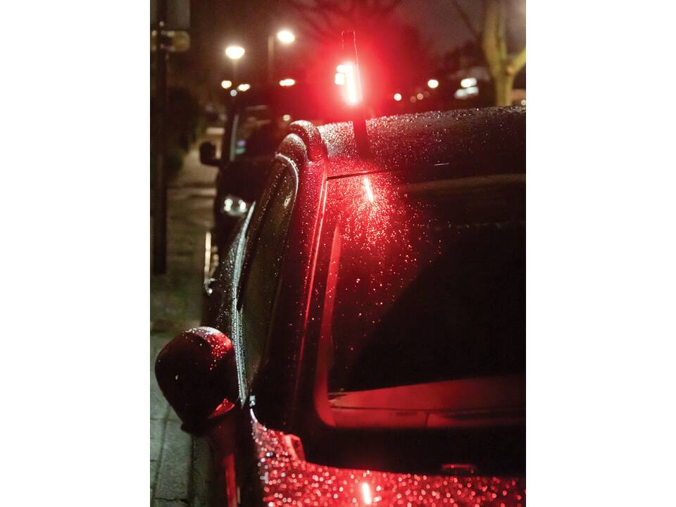 Large telescopic light with COB 9