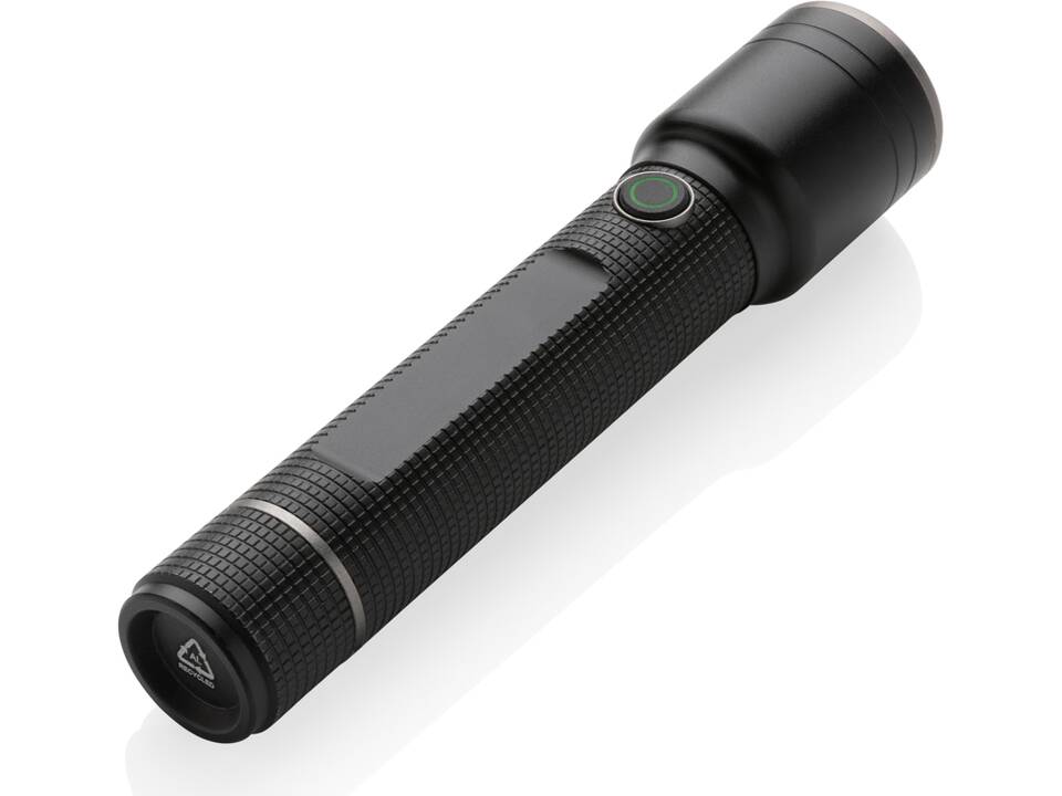 Gear X RCS recycled aluminum USB-rechargeable torch large 4