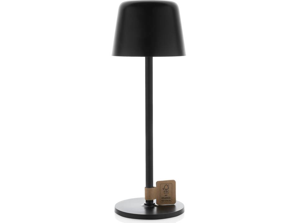 Zenic RCS recycled plastic USB re-chargable table lamp 3