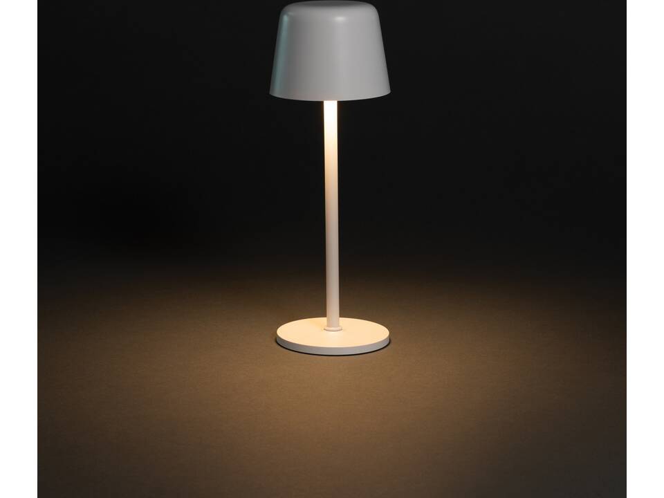 Zenic RCS recycled plastic USB re-chargable table lamp 40