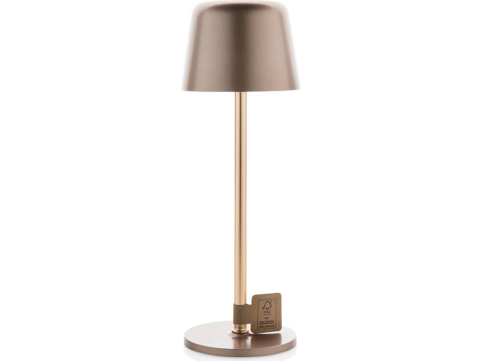 Zenic RCS recycled plastic USB re-chargable table lamp 53