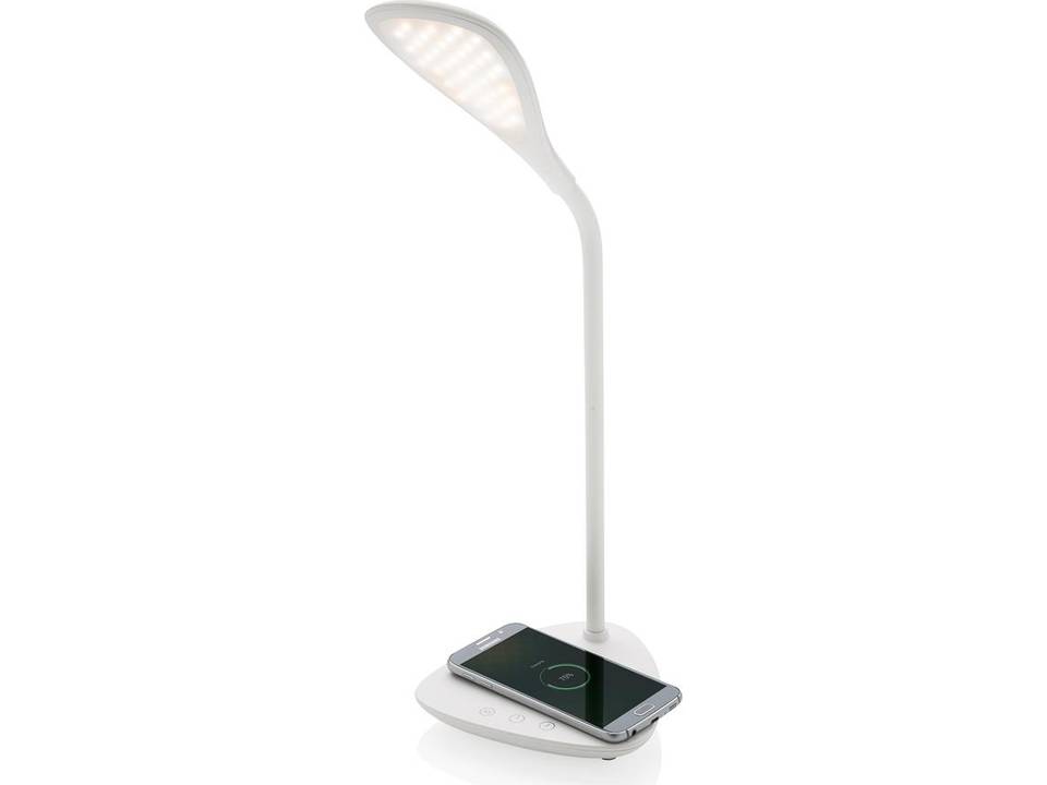 Desk lamp with wireless charging 2