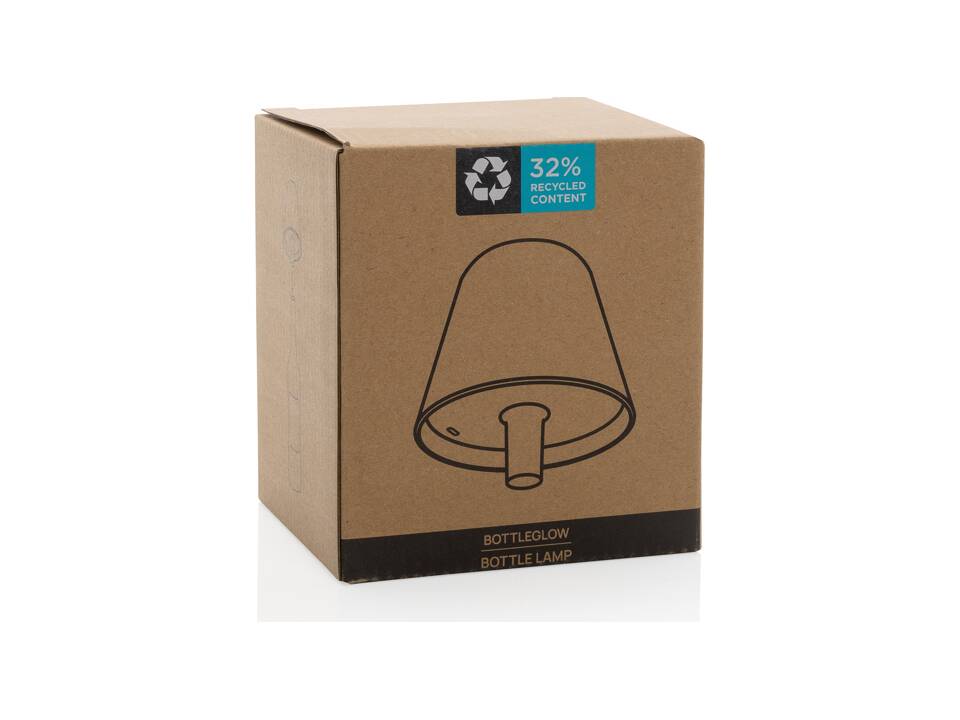 BottleGlow RCS recycled plastic bottle lamp 11