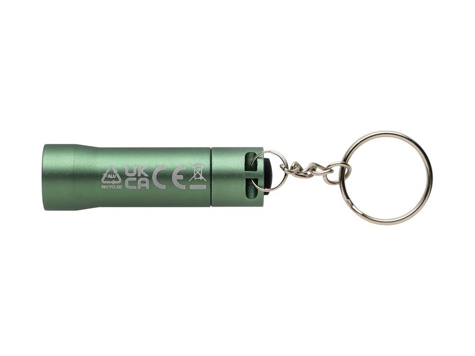 Flash RCS recycled aluminium keychain torch 36