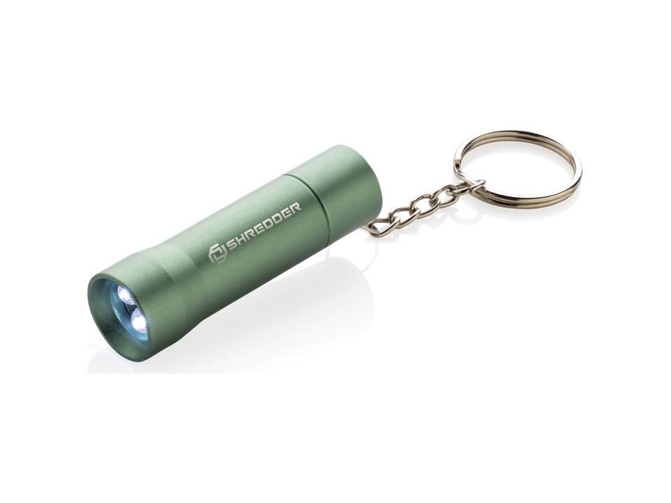 Flash RCS recycled aluminium keychain torch 39