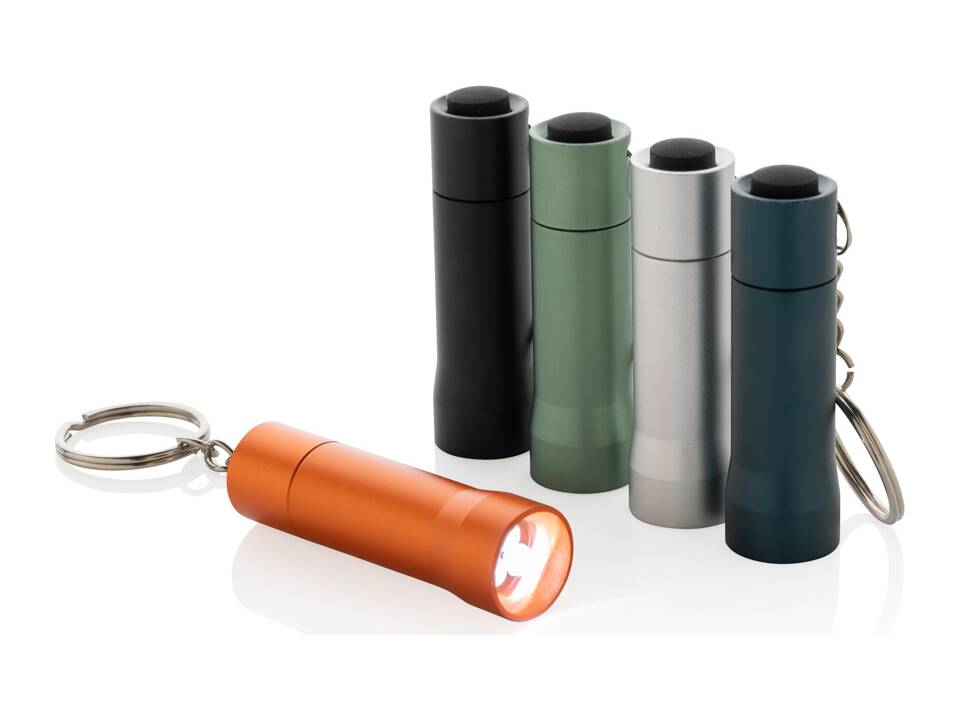 Flash RCS recycled aluminium keychain torch 40