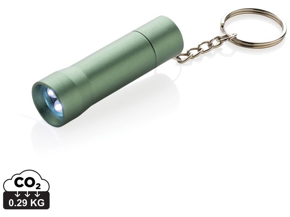 Flash RCS recycled aluminium keychain torch 33