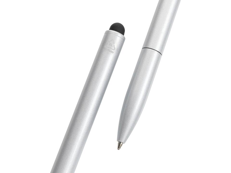 Kymi RCS certified recycled aluminium pen with stylus 11