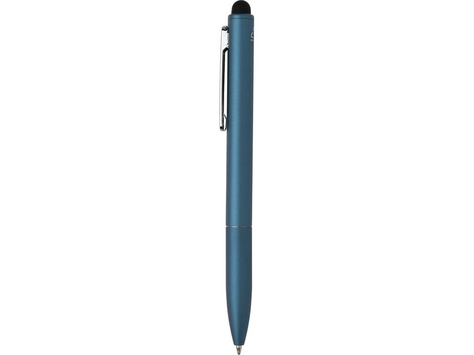 Kymi RCS certified recycled aluminium pen with stylus 24