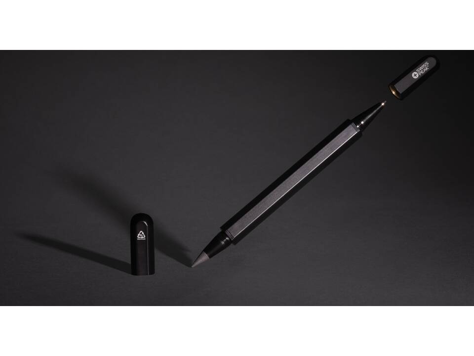 Swiss Peak Storm RCS recycled aluminum dual tip pen 5