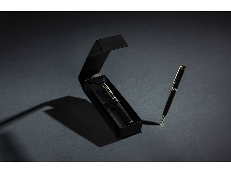 Swiss Peak Luca RCS recycled brass deluxe pen set 6