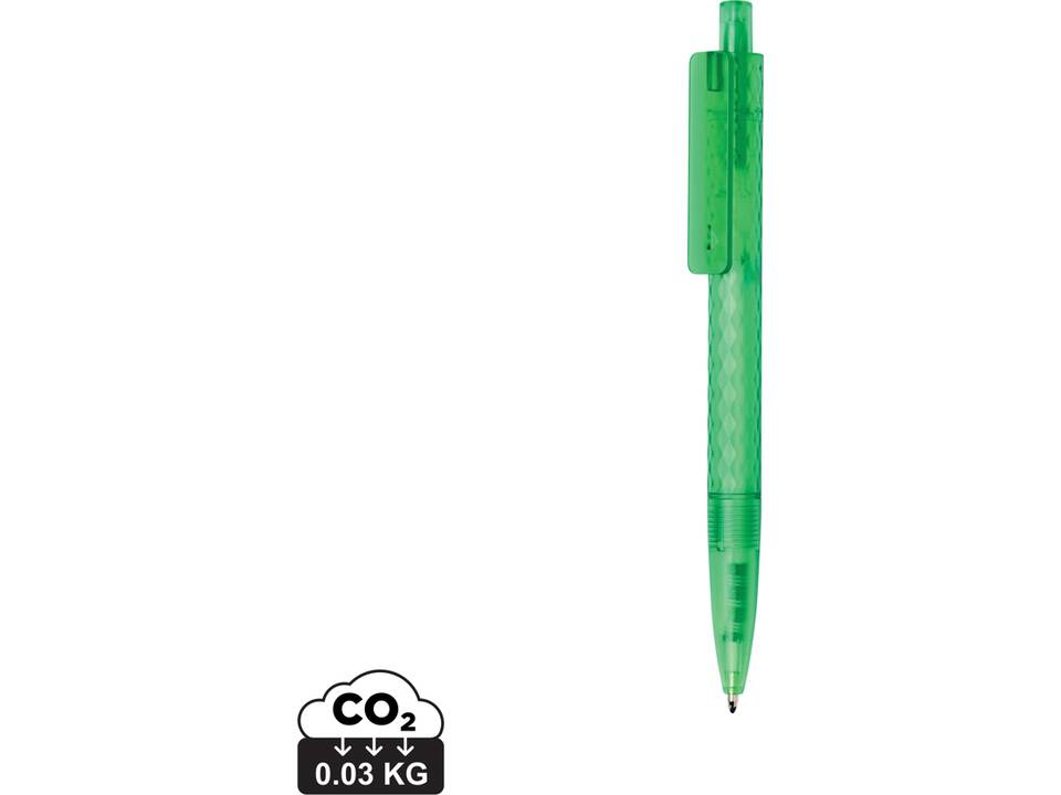 X3 GRS recycled PC plastic pen frosted 35