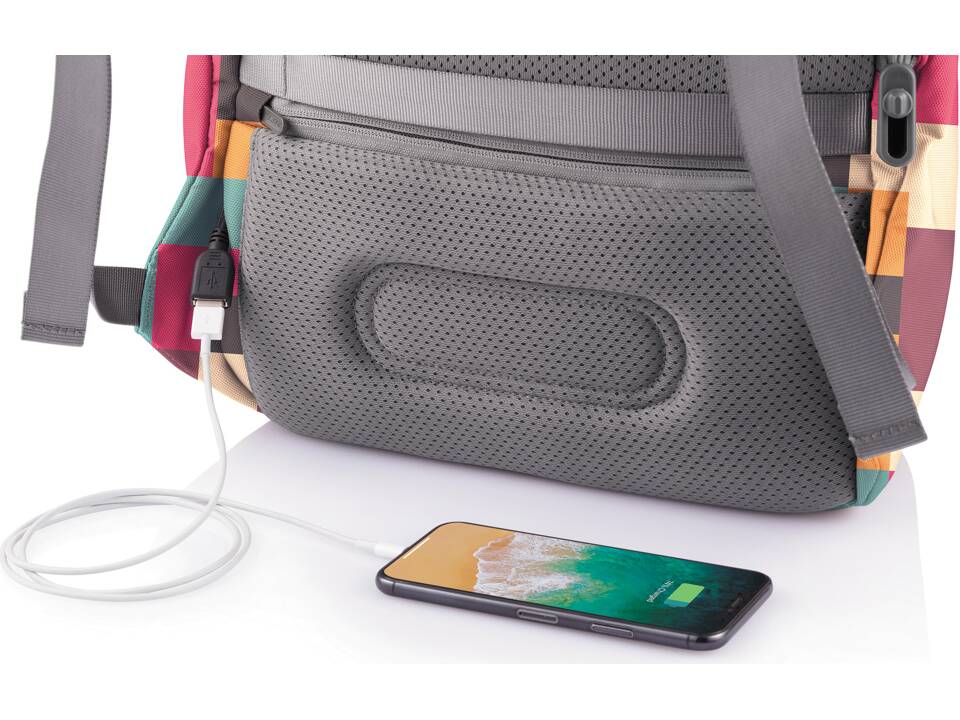 Bobby Soft "Art", anti-theft backpack 30