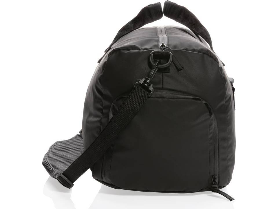 Fashion black weekend bag PVC free 2