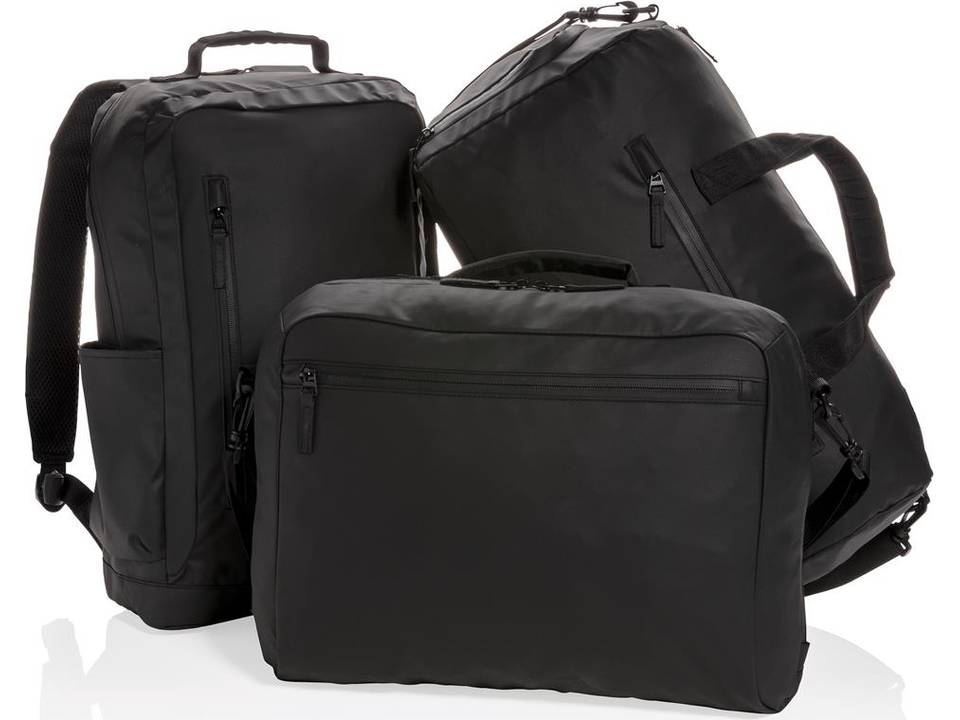 Fashion black weekend bag PVC free 7