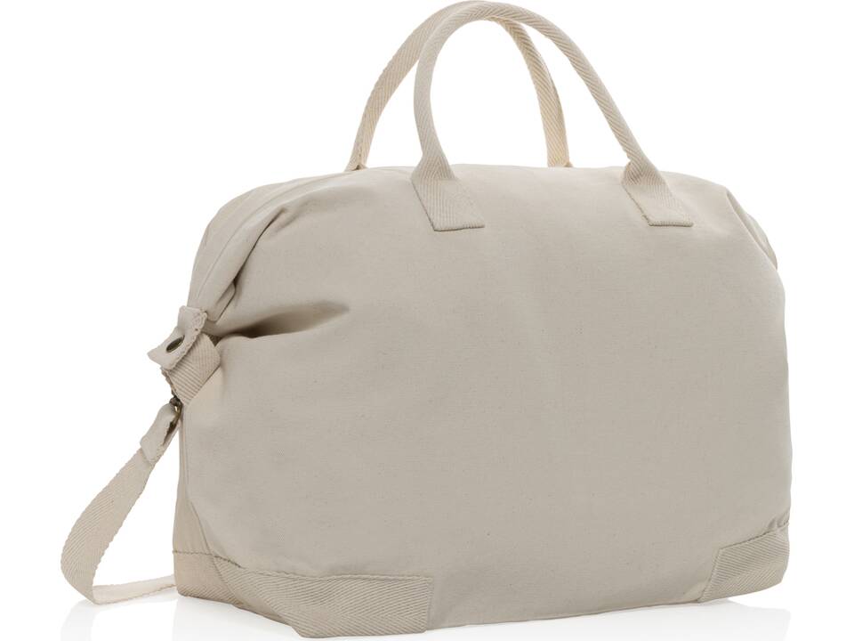 Kezar AWARE™ 500 gsm recycled canvas deluxe weekend bag 1