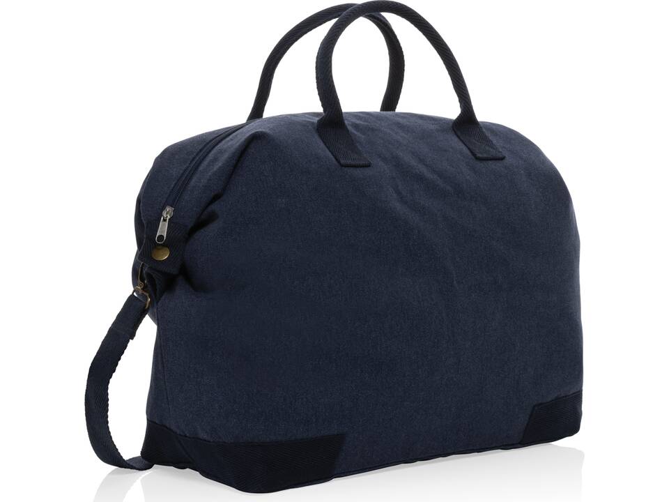 Kezar AWARE™ 500 gsm recycled canvas deluxe weekend bag 16