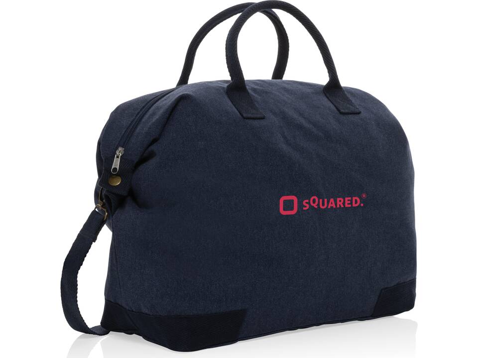 Kezar AWARE™ 500 gsm recycled canvas deluxe weekend bag 21