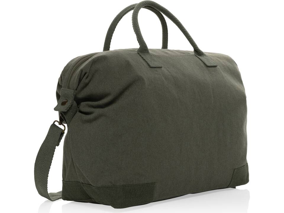 Kezar AWARE™ 500 gsm recycled canvas deluxe weekend bag 23