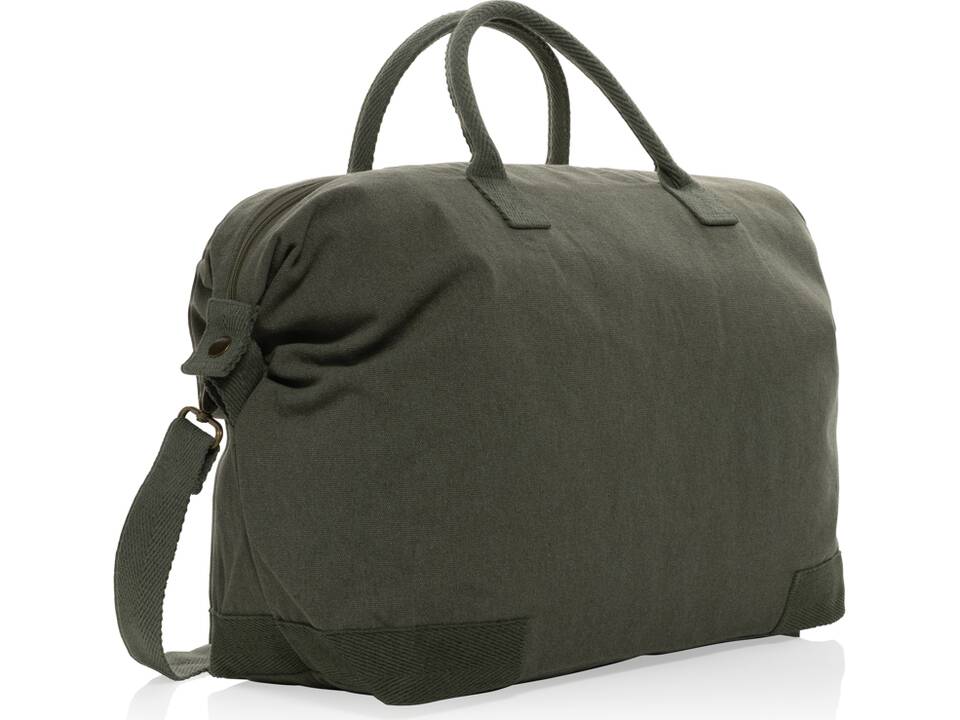 Kezar AWARE™ 500 gsm recycled canvas deluxe weekend bag 22