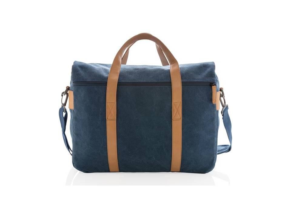 Canvas laptop bag PVC free 2