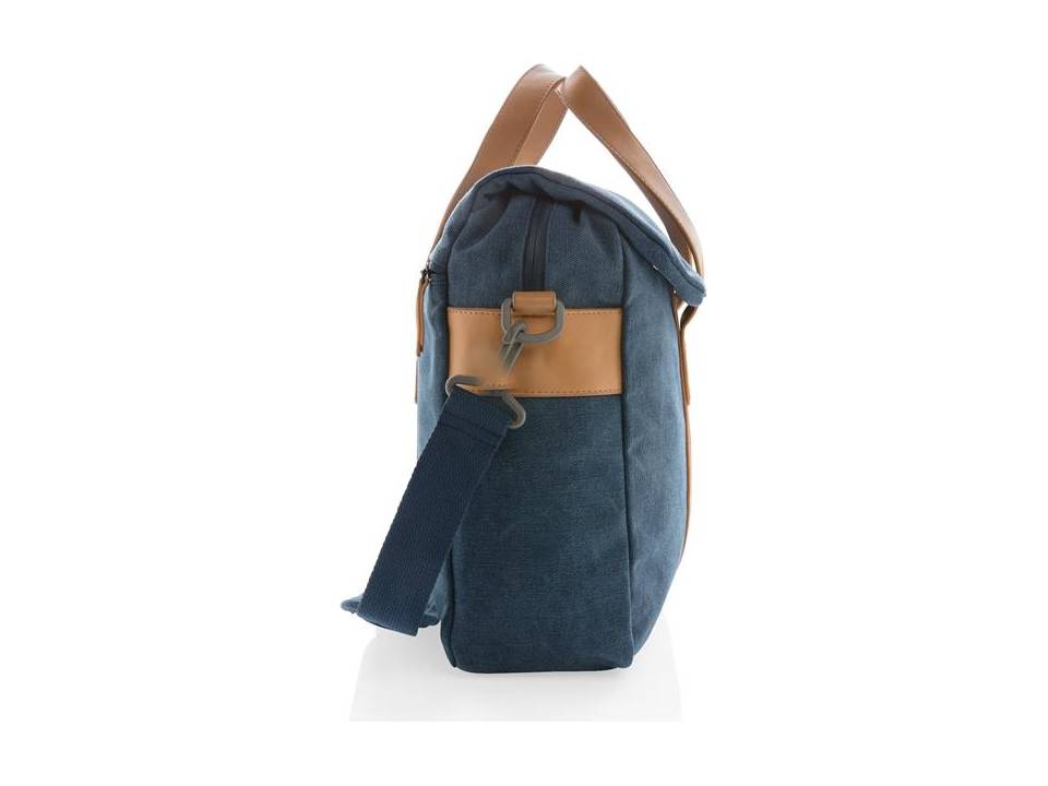 Canvas laptop bag PVC free 4