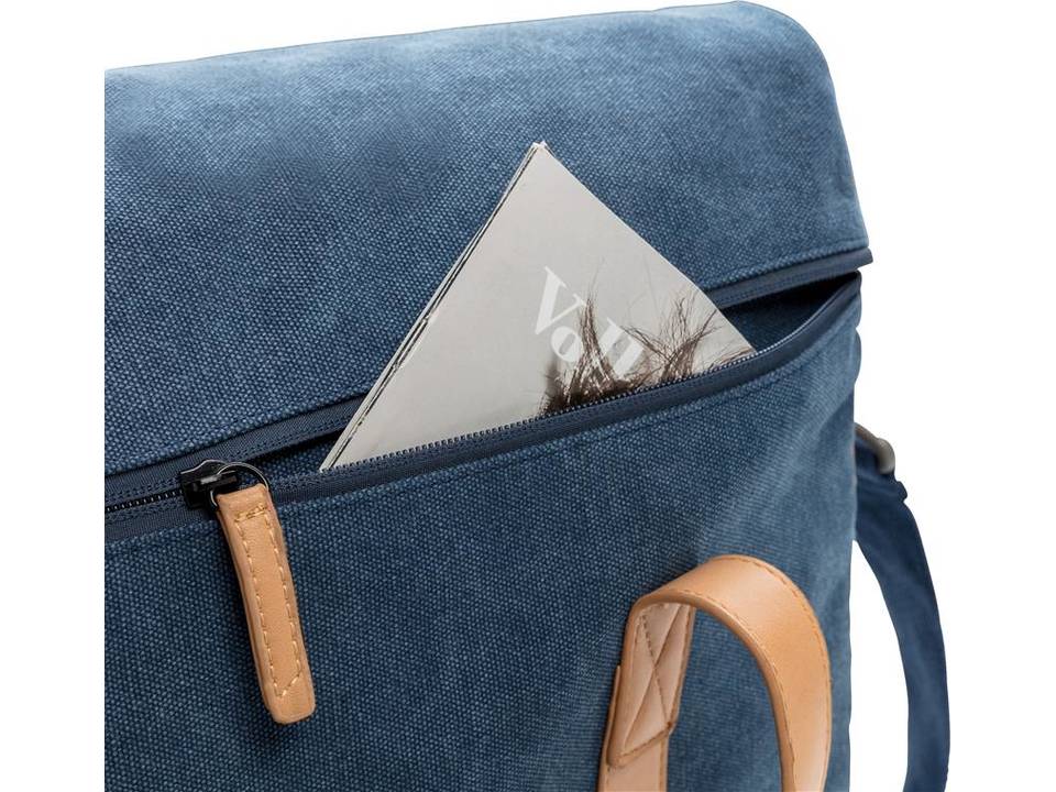 Canvas laptop bag PVC free 6