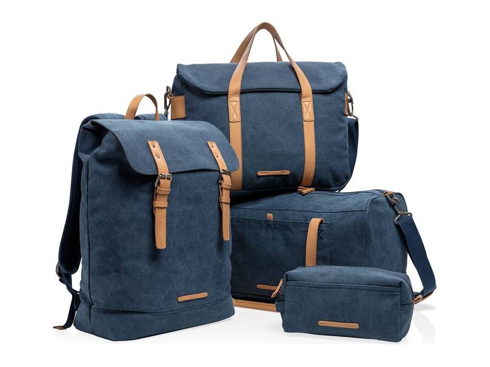 Canvas laptop bag PVC free 22