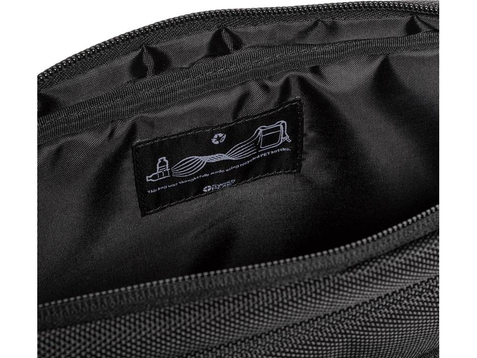 Swiss Peak RPET Voyager RFID 15.6" laptop bag 8