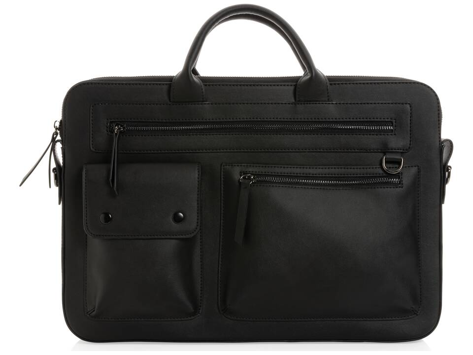 Swiss Peak GRS recycled PU 14 inch laptop bag 2