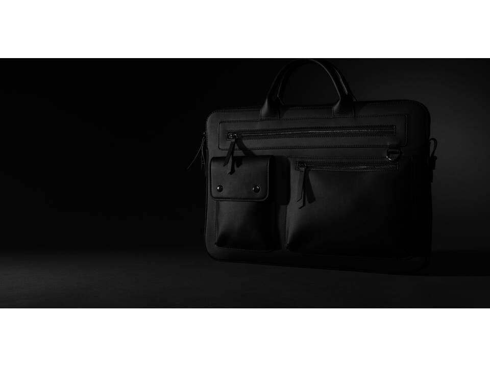 Swiss Peak GRS recycled PU 14 inch laptop bag 6