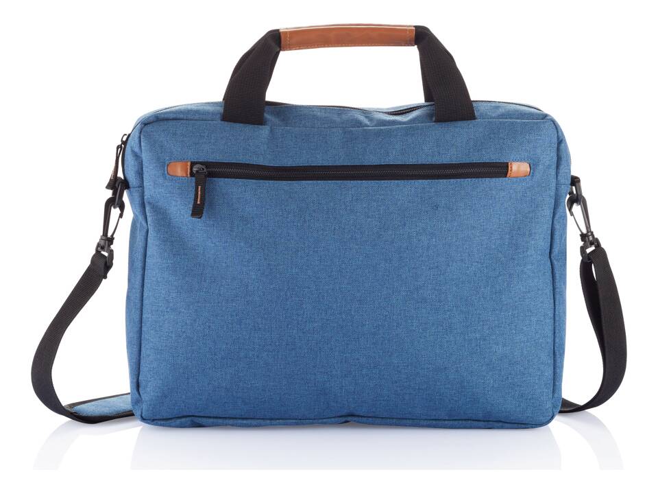 Fashion duo tone laptop bag 1