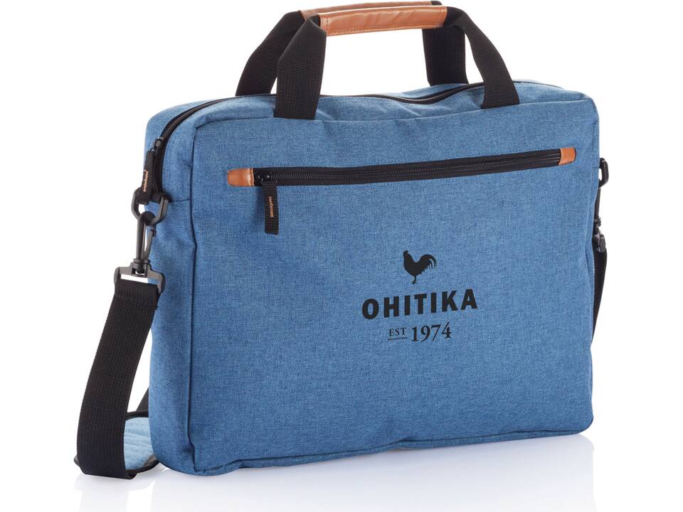 Fashion duo tone laptop bag 3