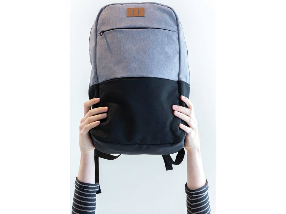 Modern 15.6" USB & RFID laptop backpack PVC free 10