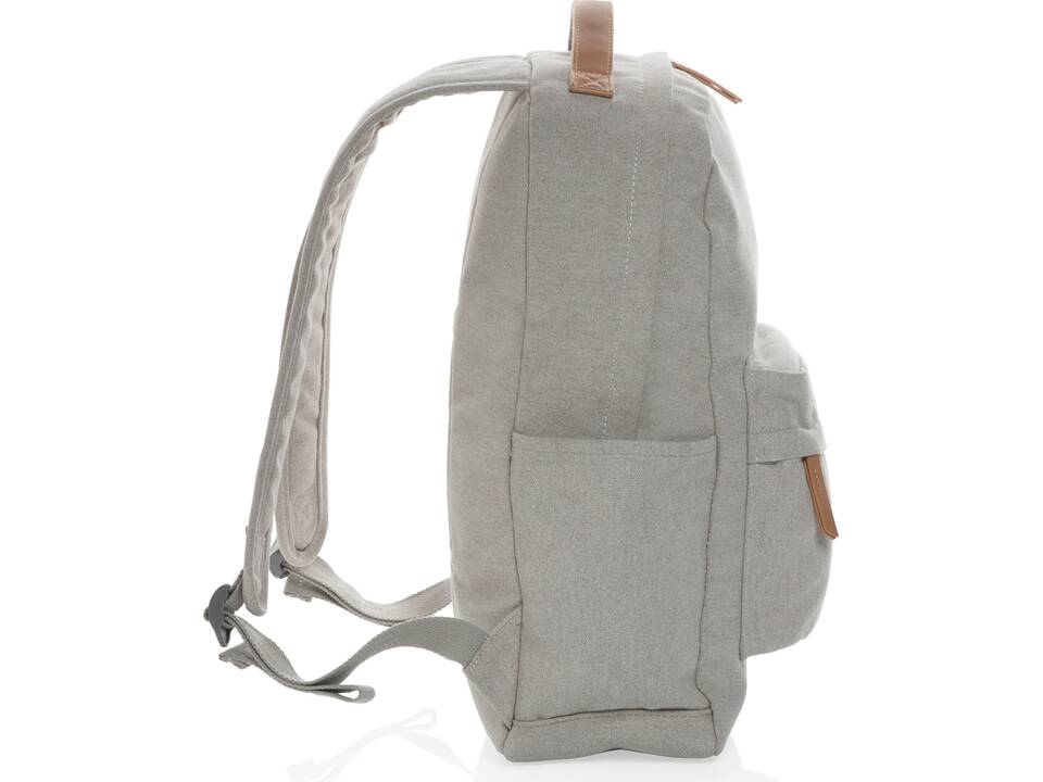 Impact AWARE™ 16 oz. recycled canvas backpack 18