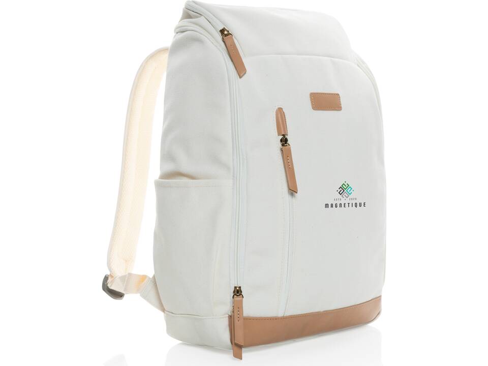 Impact AWARE™ 16 oz. rcanvas 15 inch laptop backpack 8