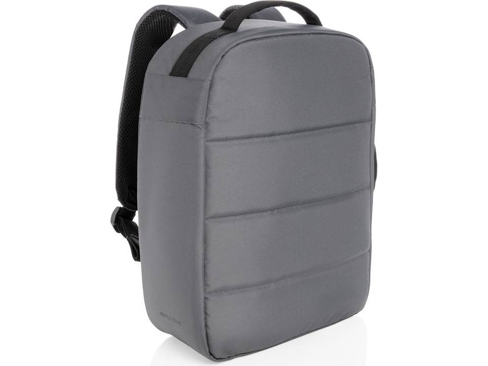 Impact AWARE™ RPET anti-theft 15.6"laptop backpack
