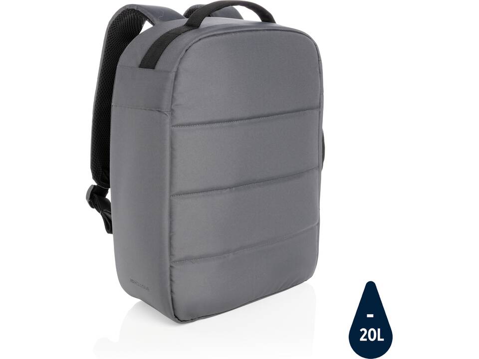 Impact AWARE™ RPET anti-theft 15.6"laptop backpack 11