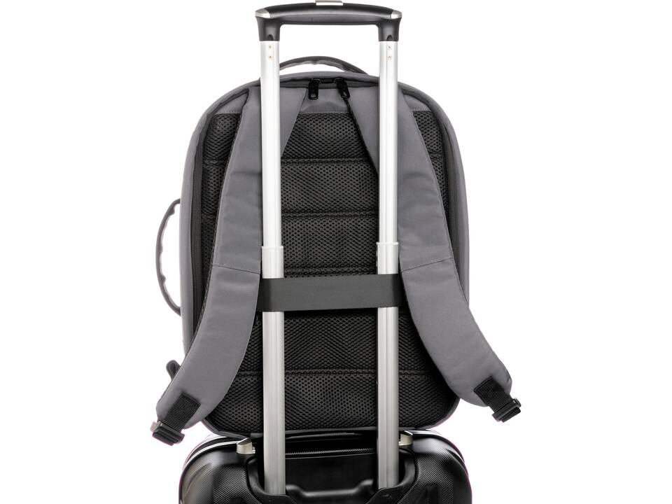 Impact AWARE™ RPET anti-theft 15.6"laptop backpack 17