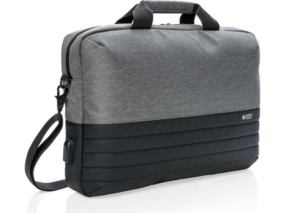 Swiss Peak RFID 15" laptop bag 11
