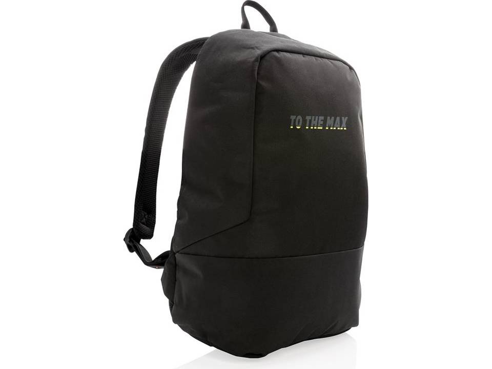 Standard RFID anti theft backpack PVC free 9