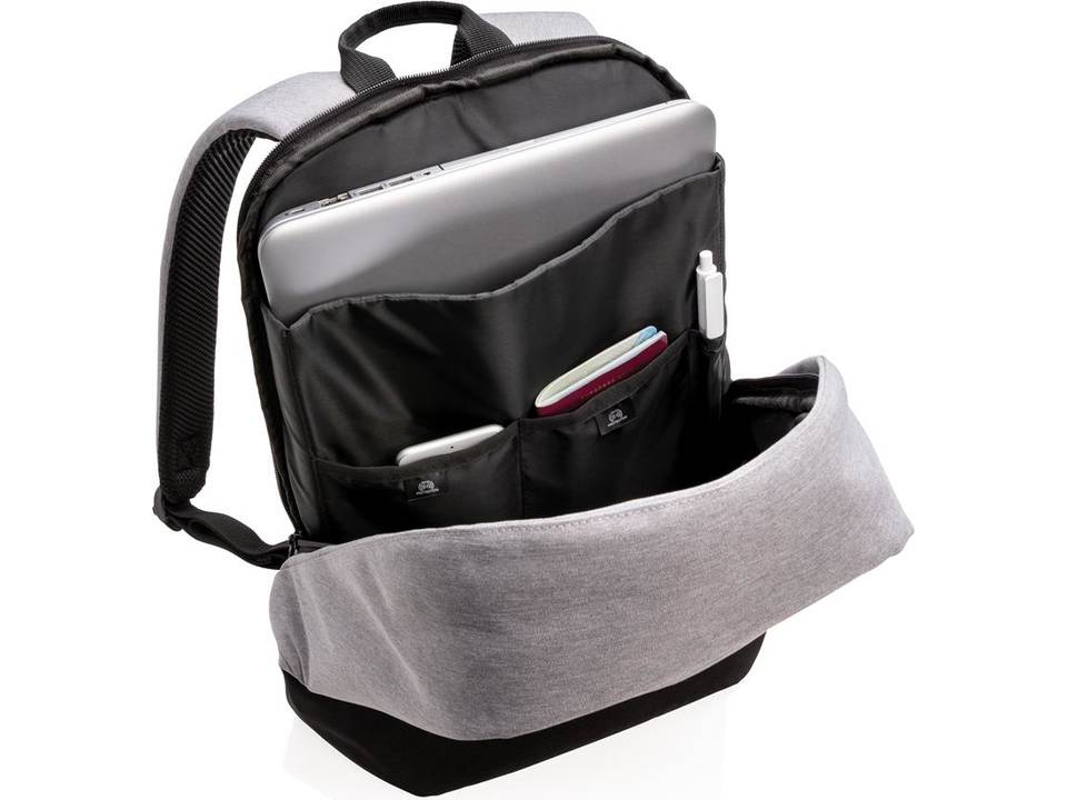 Standard RFID anti theft backpack PVC free 15