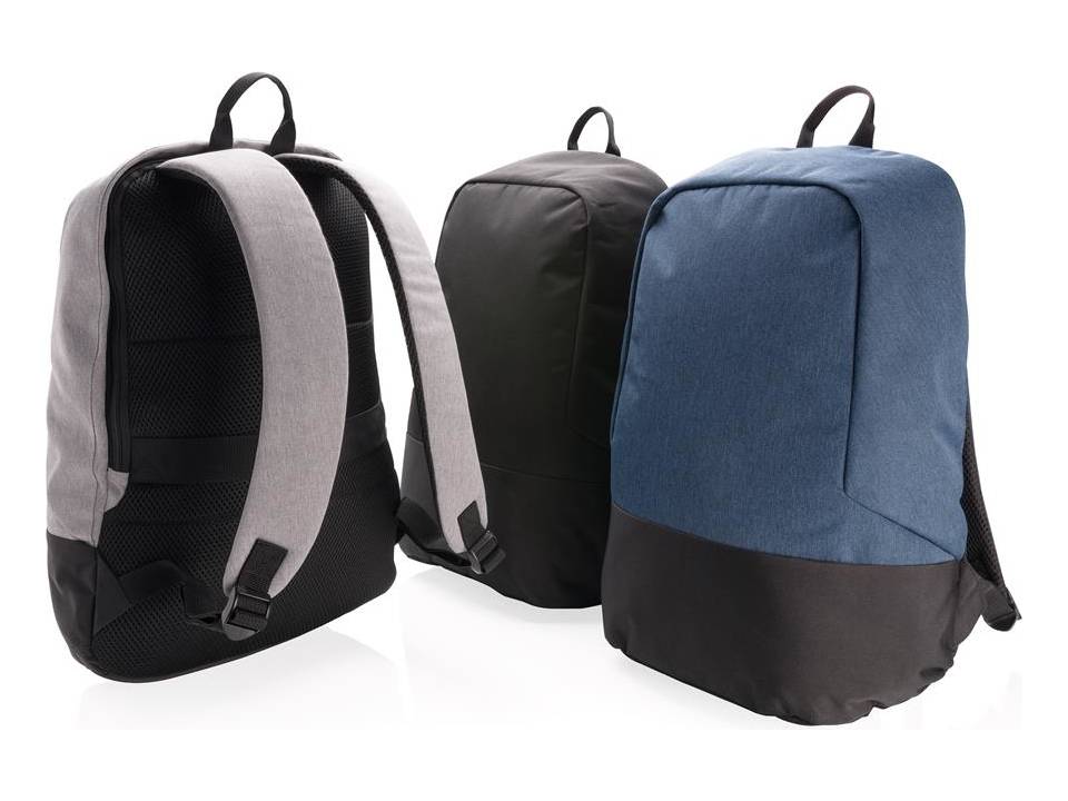 Standard RFID anti theft backpack PVC free 6