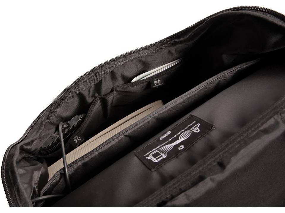 Swiss Peak RPET Voyager USB & RFID 15.6"laptop backpack 10