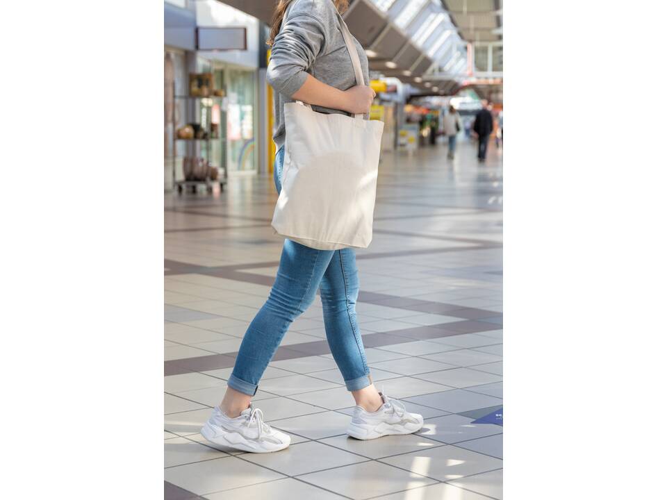 Impact Aware™ Recycled cotton tote 17