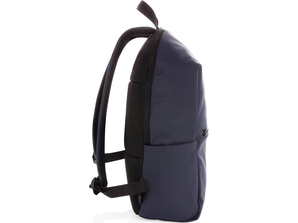Smooth PU 15.6"laptop backpack 14